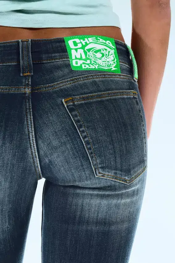Booty Bei Low Rise Skinny Bootcut Jeans – Blue Ray – Dark Blue | Cheap Monday Gb Booty Bei Low Rise Skinny Bootcut Jeans – Blue Ray – Dark Blue | Cheap Monday Gb