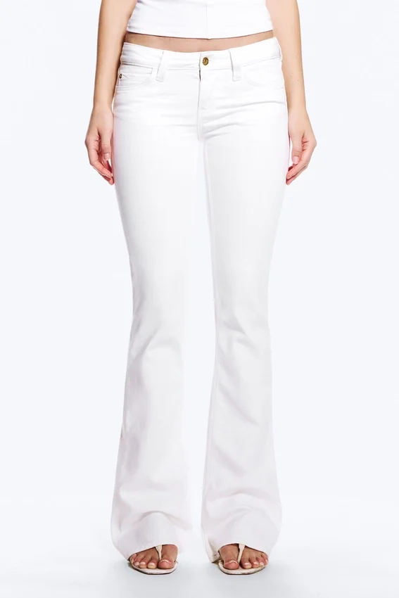 Booty Bei Low Rise Skinny Bootcut Jeans – White | Cheap Monday Gb Booty Bei Low Rise Skinny Bootcut Jeans – White | Cheap Monday Gb