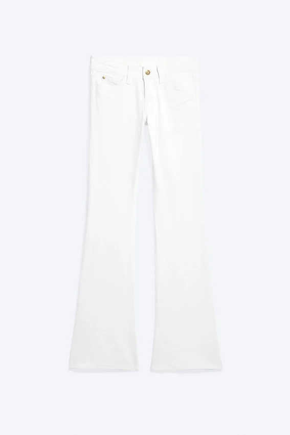 Booty Bei Low Rise Skinny Bootcut Jeans – White | Cheap Monday Gb Booty Bei Low Rise Skinny Bootcut Jeans – White | Cheap Monday Gb
