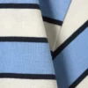 Boxy Cotton T-Shirt – Blue & White Stripe Boxy Cotton T-Shirt – Blue & White Stripe