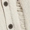 Boxy Distressed Knitted Cardigan – Beige Boxy Distressed Knitted Cardigan – Beige