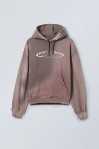 Boxy Graphic Hoodie – Reactive