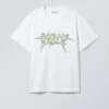 Boxy Graphic Printed T-Shirt – White – Blades of Metal Boxy Graphic Printed T-Shirt – White – Blades of Metal