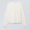 Boxy Long Sleeve T-Shirt – White