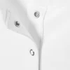 Boxy Long-Sleeved Henley T-Shirt – White Boxy Long-Sleeved Henley T-Shirt – White