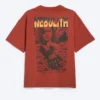 Boxy Printed Graphic T-Shirt – Red – Nebulith Boxy Printed Graphic T-Shirt – Red – Nebulith
