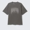 Boxy Printed Graphic T-Shirt – Washed Black – Mizzion Boxy Printed Graphic T-Shirt – Washed Black – Mizzion