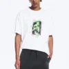 Boxy Printed Graphic T-Shirt – White – Face Off Boxy Printed Graphic T-Shirt – White – Face Off