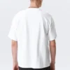 Boxy Printed Graphic T-Shirt – White – Robo Silver Face Boxy Printed Graphic T-Shirt – White – Robo Silver Face