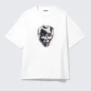 Boxy Printed Graphic T-Shirt – White – Robo Silver Face Boxy Printed Graphic T-Shirt – White – Robo Silver Face