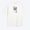 Boxy Printed Graphic T-Shirt – White – Tears Boxy Printed Graphic T-Shirt – White – Tears