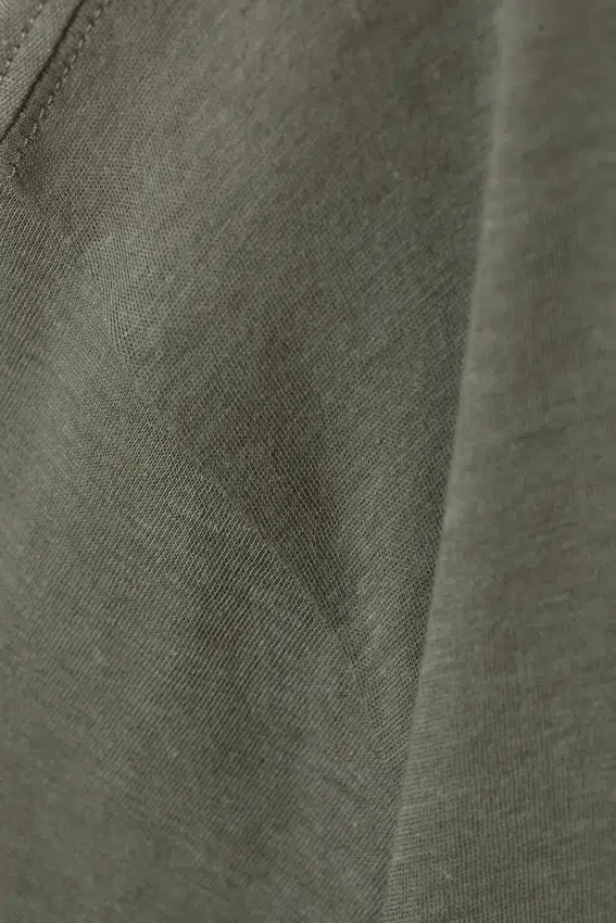 Boxy Relaxed T-Shirt – Dusty Khaki Boxy Relaxed T-Shirt – Dusty Khaki