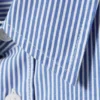 Boxy Short-Sleeved Cotton Shirt – Blue & White Stripe Boxy Short-Sleeved Cotton Shirt – Blue & White Stripe