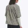 Boxy Short-Sleeved Graphic Shirt – Checked Green – Spyder Boxy Short-Sleeved Graphic Shirt – Checked Green – Spyder