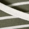 Boxy Sleeve T-Shirt – Striped Khaki Boxy Sleeve T-Shirt – Striped Khaki