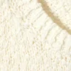 Boxy Textured Knitted Vest – Off-White Boxy Textured Knitted Vest – Off-White