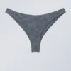 Brazilian Bikini Bottom Sand – Blue Steel