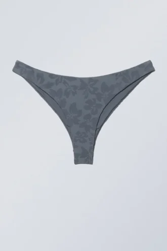 Brazilian Bikini Bottom Sand – Blue Steel