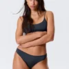 Brazilian Bikini Bottoms – Dark Blue Shimmer