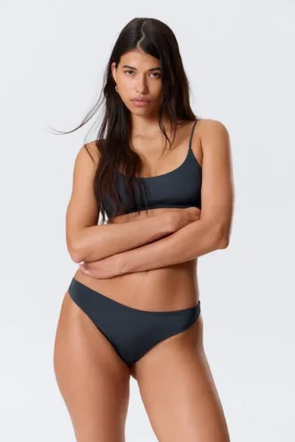 Brazilian Bikini Bottoms – Dark Blue Shimmer