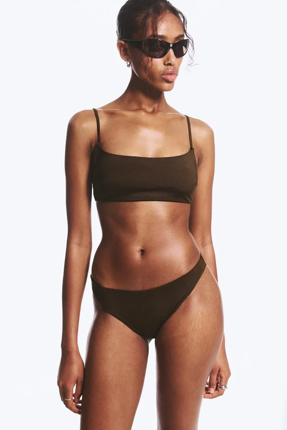 Brazilian Bikini Bottoms – Dark Brown Brazilian Bikini Bottoms – Dark Brown