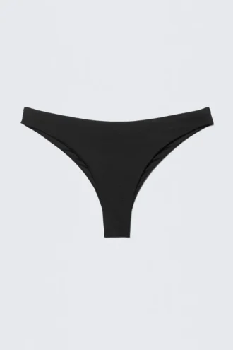 Brazilian Cut Bikini Bottoms – Black