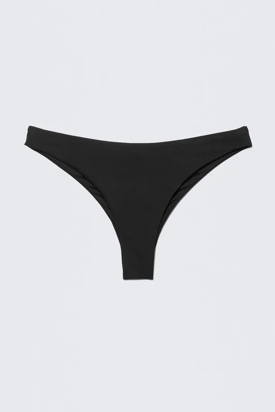 Brazilian Cut Bikini Bottoms – Black Brazilian Cut Bikini Bottoms – Black