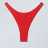 Brazilian Mini Bikini Bottom – Bright Red Brazilian Mini Bikini Bottom – Bright Red