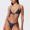 Brazilian Mini Bikini Bottom – Dark Blue