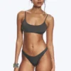 Brazilian Mini Bikini Bottom – Dark Grey Brazilian Mini Bikini Bottom – Dark Grey