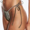 Brazilian Tie Bikini Bottom – Dusty Grey Brazilian Tie Bikini Bottom – Dusty Grey