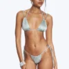 Brazilian Tie Bikini Bottom – Dusty Light Grey Brazilian Tie Bikini Bottom – Dusty Light Grey