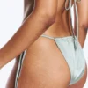Brazilian Tie Bikini Bottom – Dusty Light Grey Brazilian Tie Bikini Bottom – Dusty Light Grey