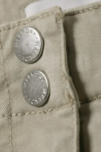 Brenda Slim Cargo Trousers – Beige