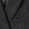 Carla Oversized Wool Blend Jacket – Grey Herringbone Carla Oversized Wool Blend Jacket – Grey Herringbone