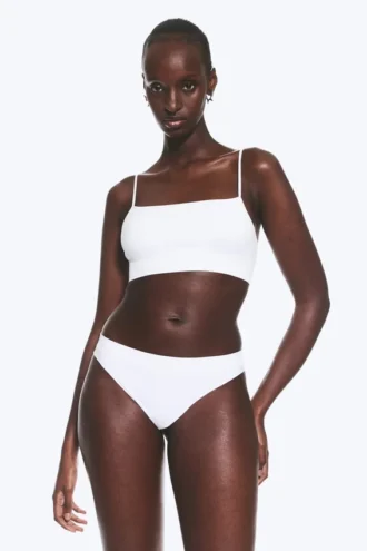 Cat Soft Bralette – White
