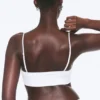 Cat Soft Bralette – White Cat Soft Bralette – White
