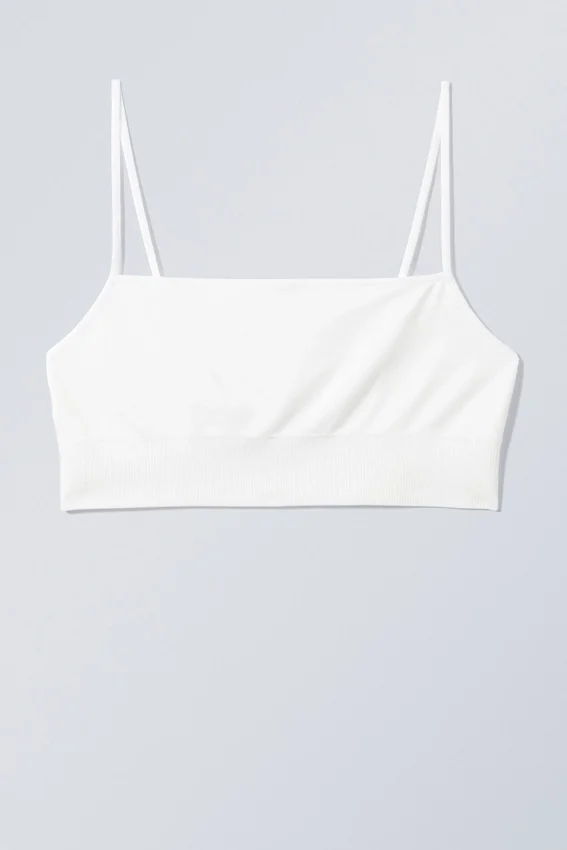 Cat Soft Bralette – White Cat Soft Bralette – White