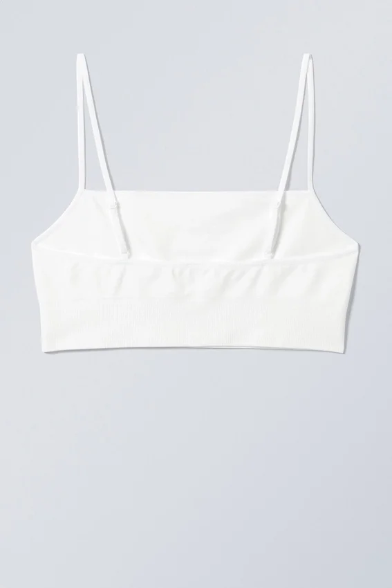 Cat Soft Bralette – White Cat Soft Bralette – White