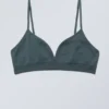 Cat Soft Triangle Bra – Dark Turquoise