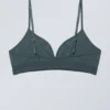 Cat Soft Triangle Bra – Dark Turquoise