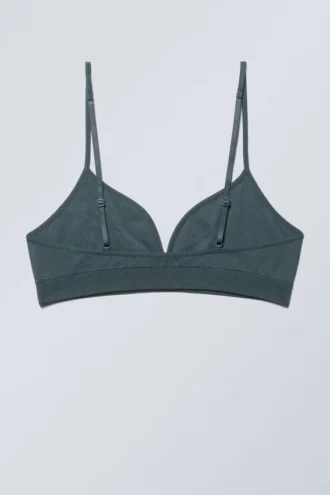 Cat Soft Triangle Bra – Dark Turquoise