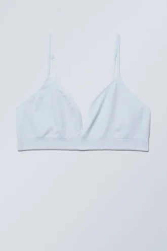Cat Soft Triangle Bra – Light Blue