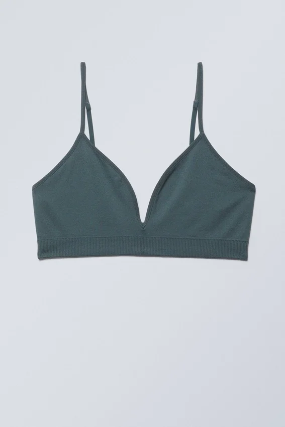Cat Soft Triangle Bra – Teal Cat Soft Triangle Bra – Teal