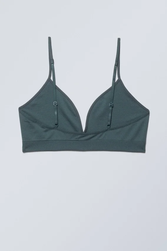 Cat Soft Triangle Bra – Teal Cat Soft Triangle Bra – Teal