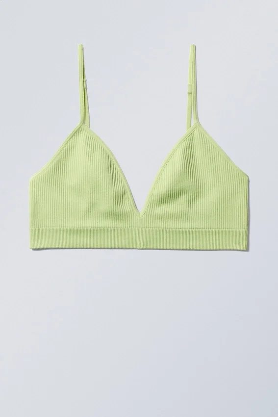 Cat Triangle Bra – Light Green Cat Triangle Bra – Light Green