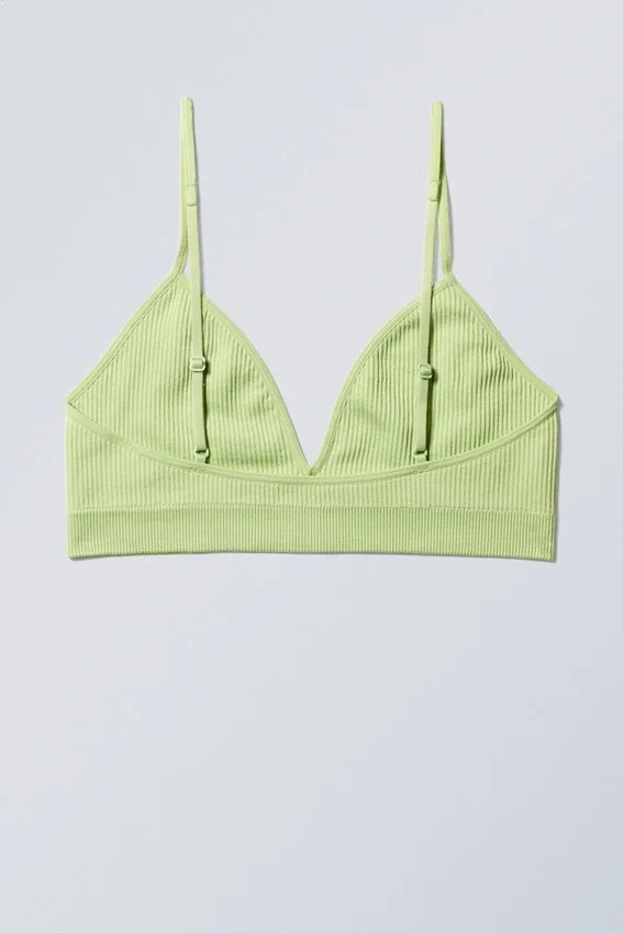 Cat Triangle Bra – Light Green Cat Triangle Bra – Light Green