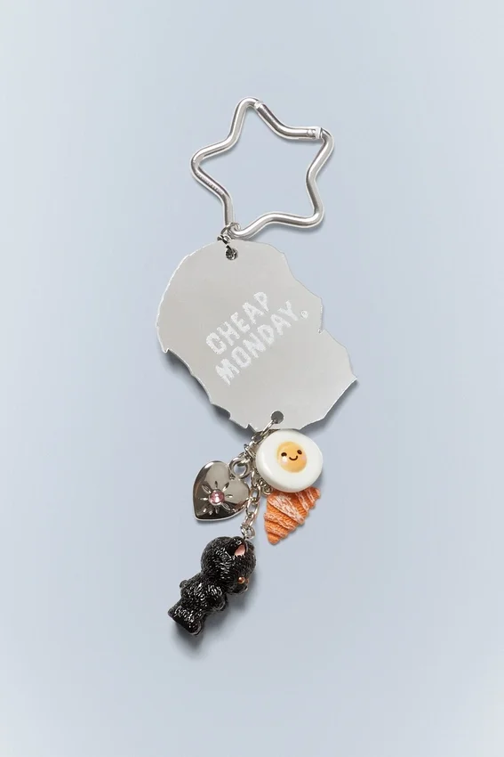 Charm Keychain – Silver – Skull | Cheap Monday Gb Charm Keychain – Silver – Skull | Cheap Monday Gb
