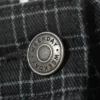 Checked Knee-Length Cotton Twill Shorts – Checked Dark Grey Checked Knee-Length Cotton Twill Shorts – Checked Dark Grey