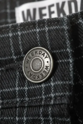 Checked Knee-Length Cotton Twill Shorts – Checked Dark Grey Checked Knee-Length Cotton Twill Shorts – Checked Dark Grey